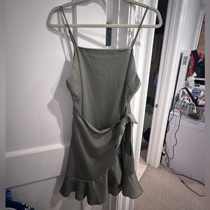 Grey/green altered state dress